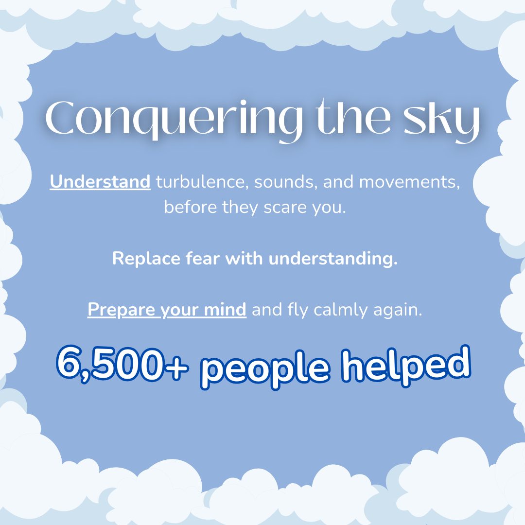 Conquering The Sky – Facing your Fear of Flying